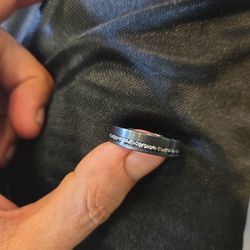 Crushed Meteorite Ring For Sale