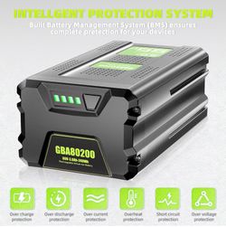 Upgrade 80V 3.0Ah Replacement Battery for Greenworks 80V Max Lithium Ion Battery 