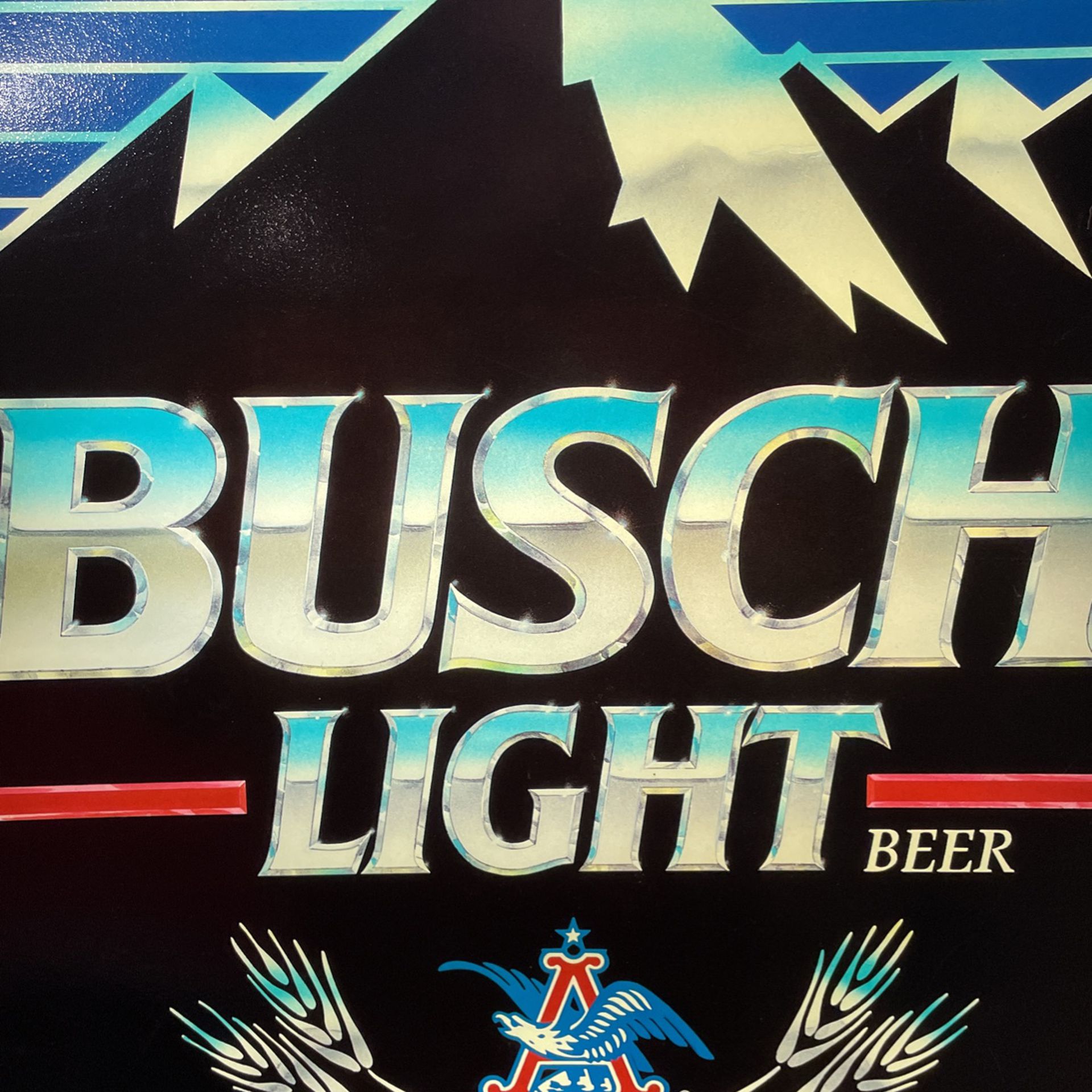 Rare Busch Light Sign