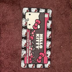 Hello kitty license plate for $5