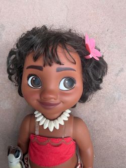 Disney Baby Moana Animator's Collection 16" Doll With Sandy Feet