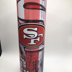 49ers Tumbler San Fransisco 49ers Termos Coffee Cups Thermos Sticking Stuffers