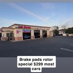 Brake Pads Rotor Install $299