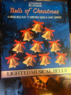 Mr. Christmas Bells of Christmas Lighted Musical Bells