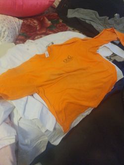 Long Sleeve Orange Crewman Shirt