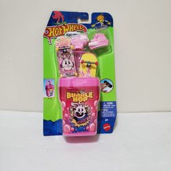 Hot Wheels Skate Bunny Bubble 2-Pack Container Kids Finger Skateboard Toy Gift