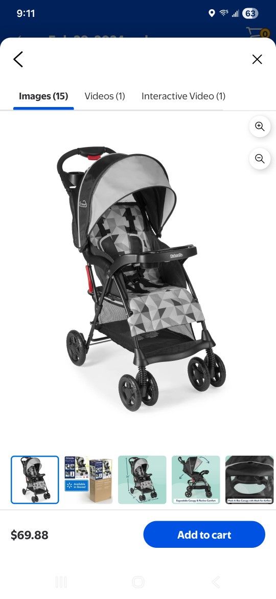 Baby/Toddler Stroller