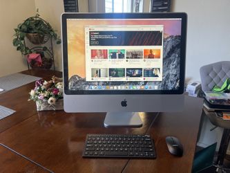 Apple Imac 24” Good For Kids Home Works 