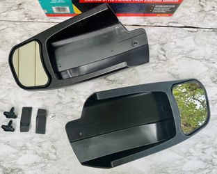 CIPA Dodge RAM 2009-2017 1500/2500 Towing Mirrors 11400 Black EUC