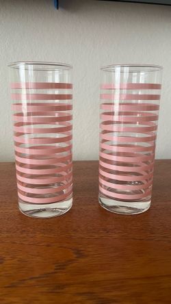 Vintage Striped Glasses