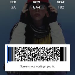 Billie Eilish Concert Tickets 