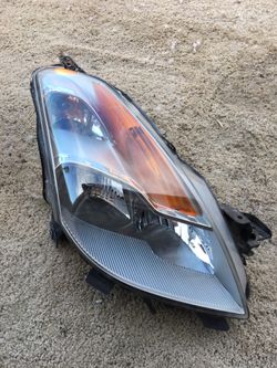 2007 to 2009 Nissan Altima headlight passenger coupe