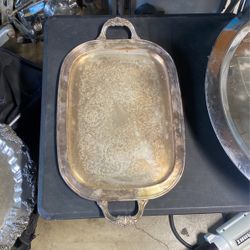 Silver Serving Tray