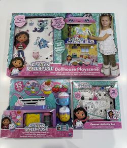 Brand New Gabby’s Dollhouse Toys - Set Of 3