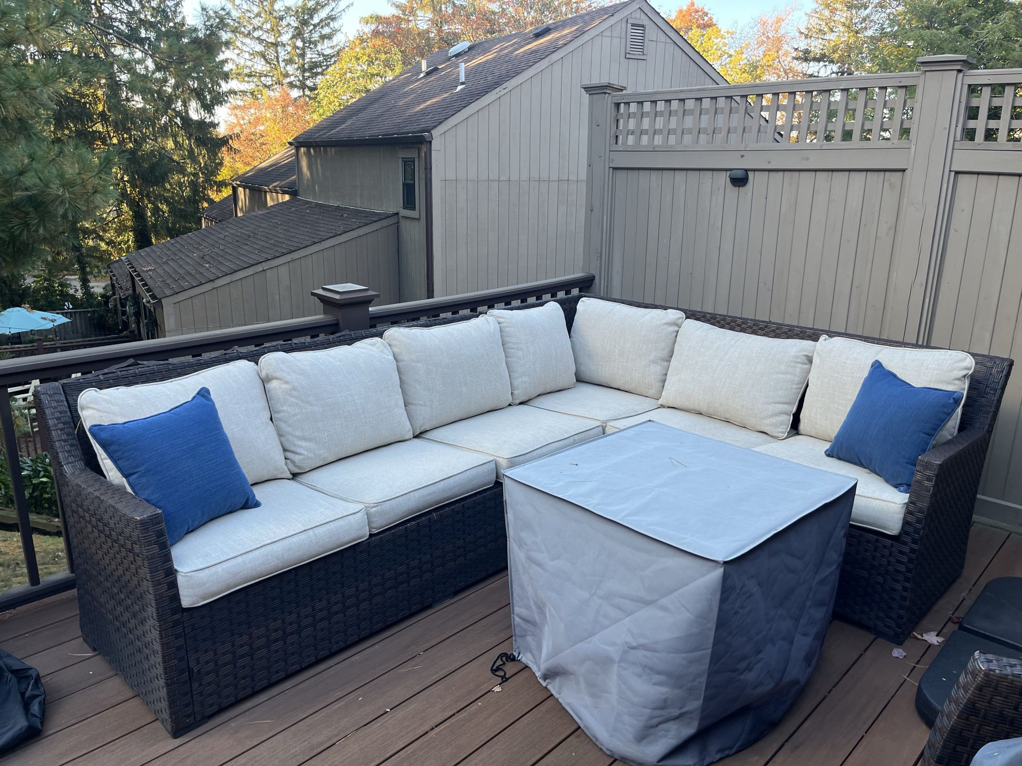 Outdoor L- Shape Couches 