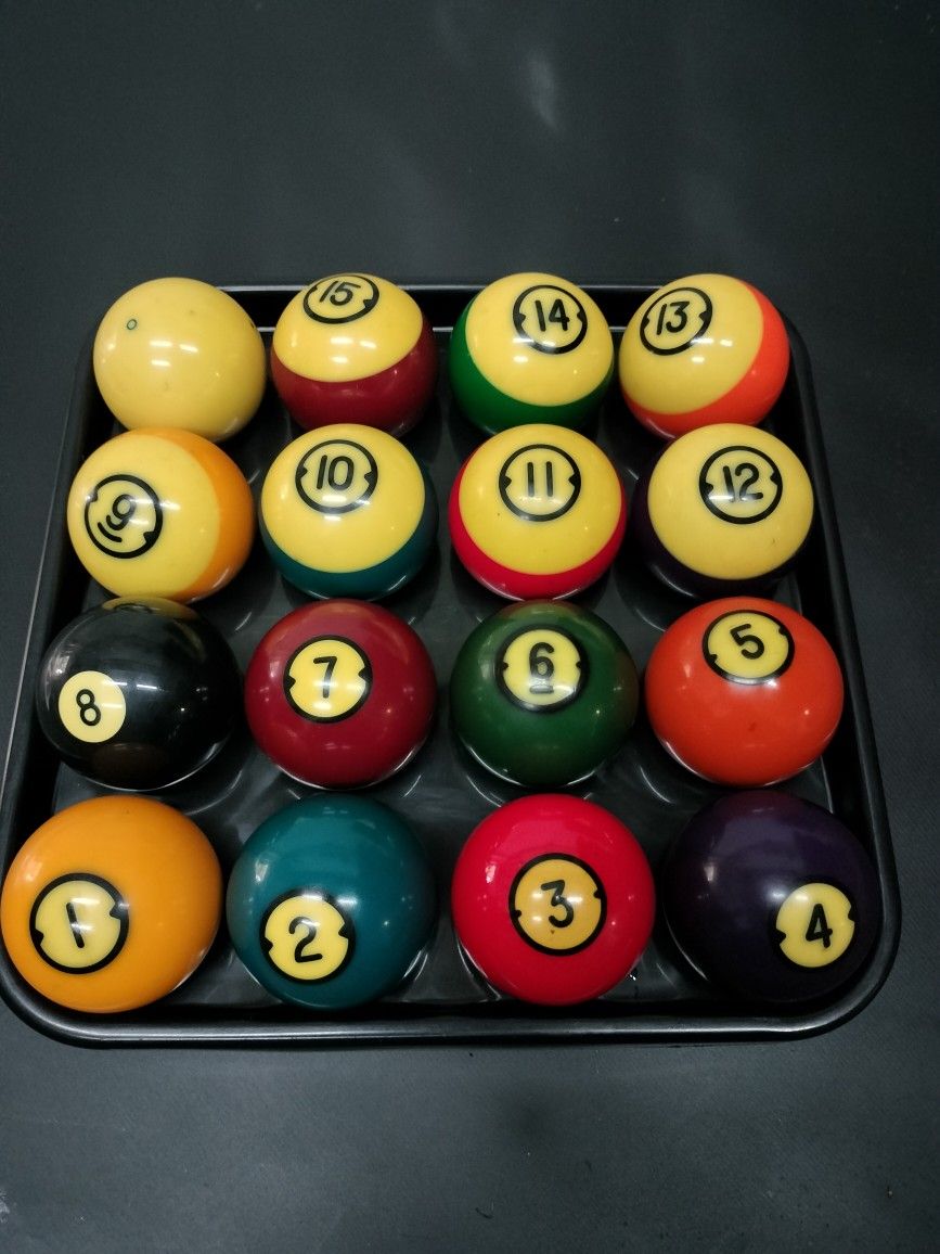 Brunswick Centennial Billiard Balls
