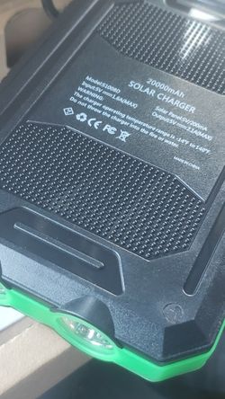 Powerbank Charguer Solar