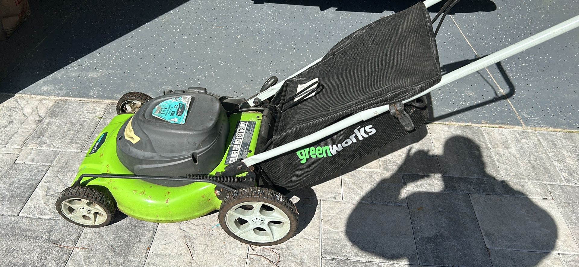 Electric Corded Lawnmower Greenworks