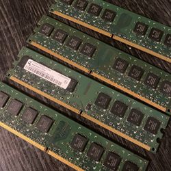 Four Sticks Of 8g Ram 