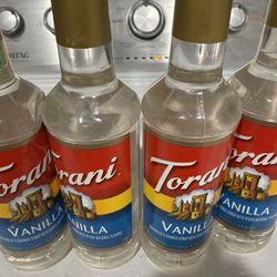 Vanilla Syrup All For $5
