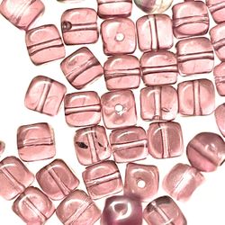Lot If 45 Amethyst Glass Beads