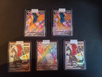 pokemon shiny v charizard nd shiny vmax Japanese! price negotiable!!!