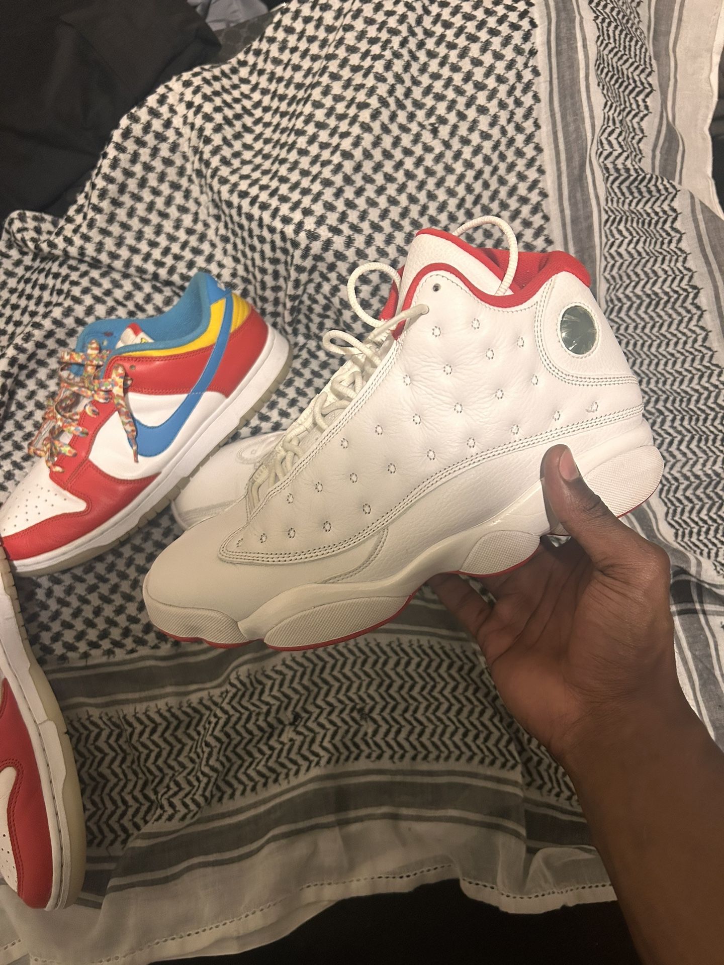 Jordan 13 Alternate History Of Flight/ Fruity Pebbles Low Dunk