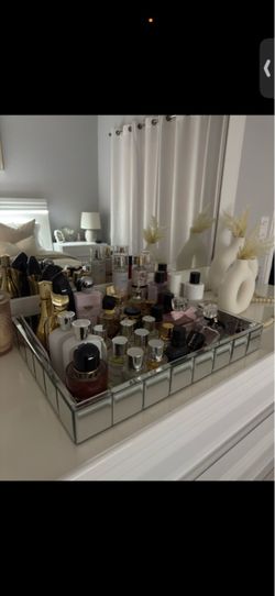 Mirrored Vanity Tray