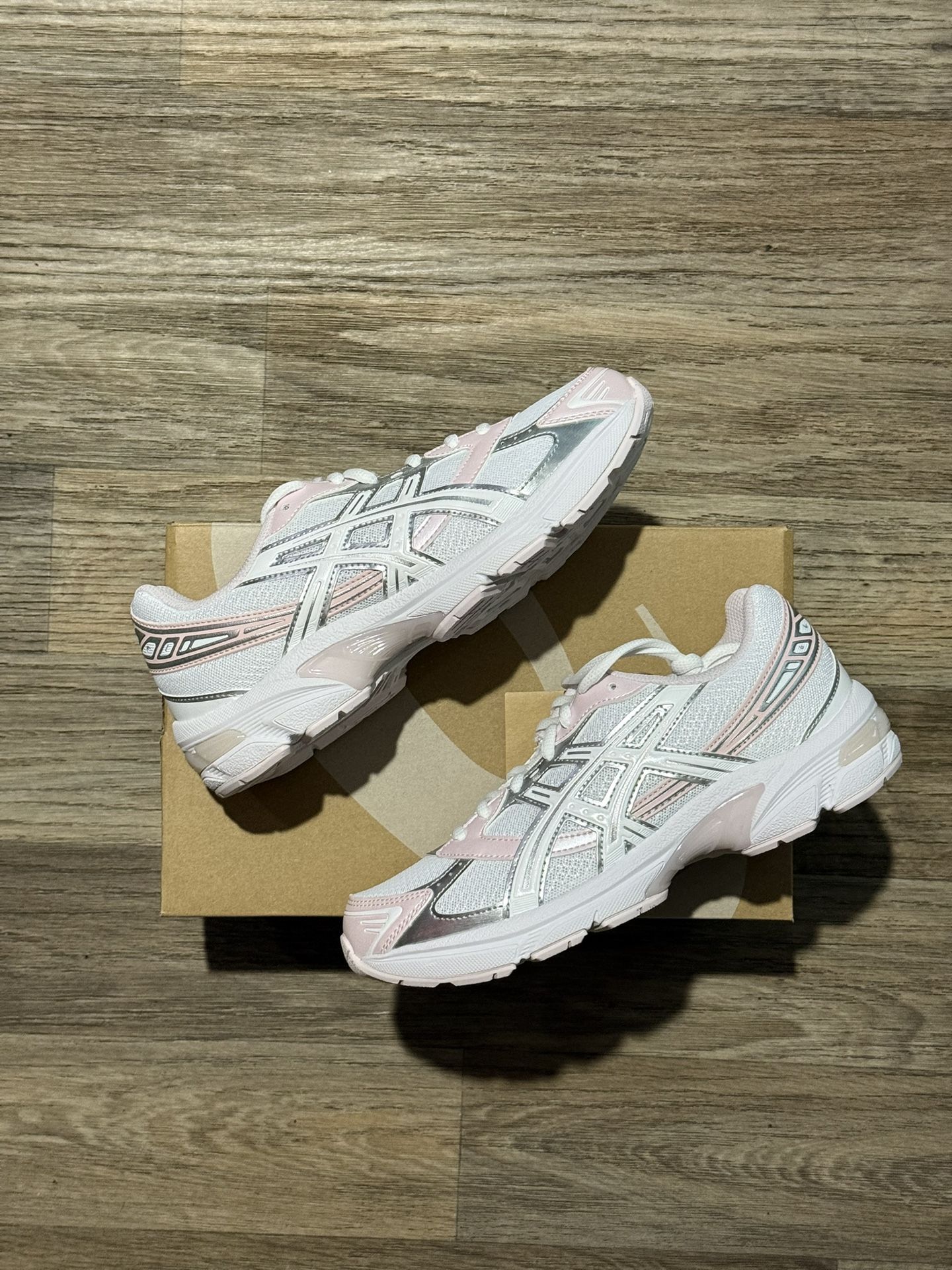 Brand New! Asics Gel 1130 White Pure Silver Pink