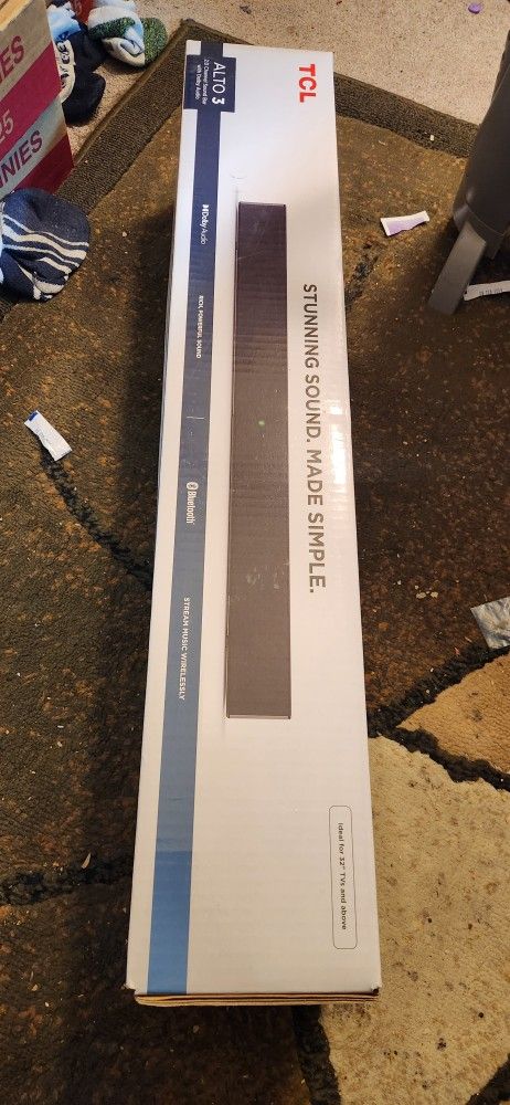 TCL 2.0 Channel Sound Bar Tv