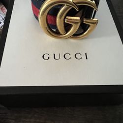 Authentic Gucci Belt Size 34