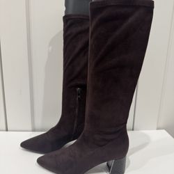 NEW Donald Pliner Women’s Stretch Suede Boots, Size 6