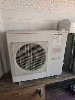 Fujitsu Halcyon HFI ductless mini-split outdoor