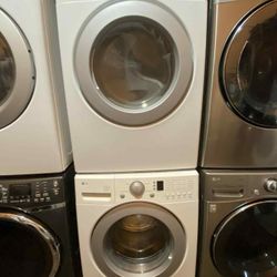 SET WASHER AND DRYER 🆓️Free Delivery 🆓️ LG WHITE