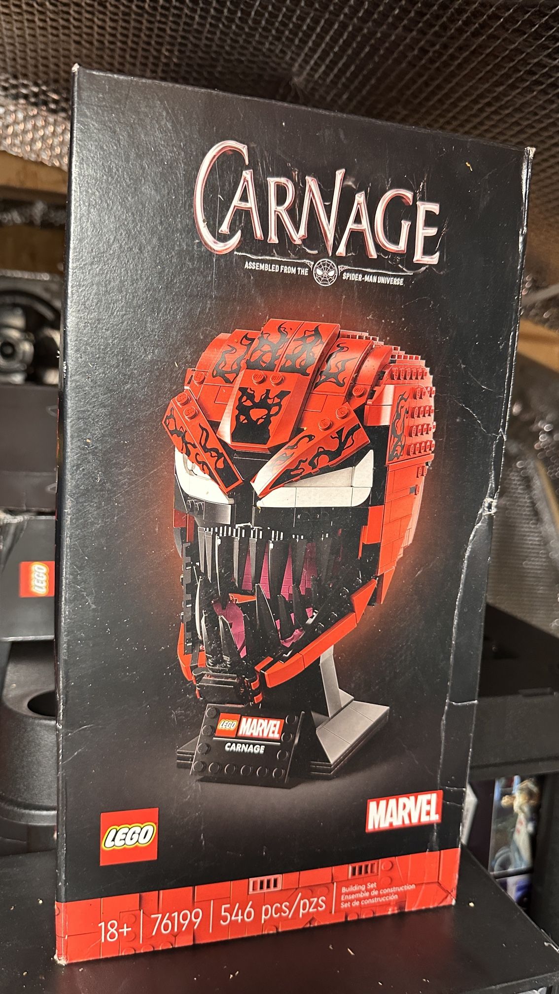Lego 76199 Marvel Carnage Bust NIB