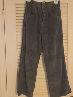 Retro 90s Style Wide Leg Courtoroy Pants