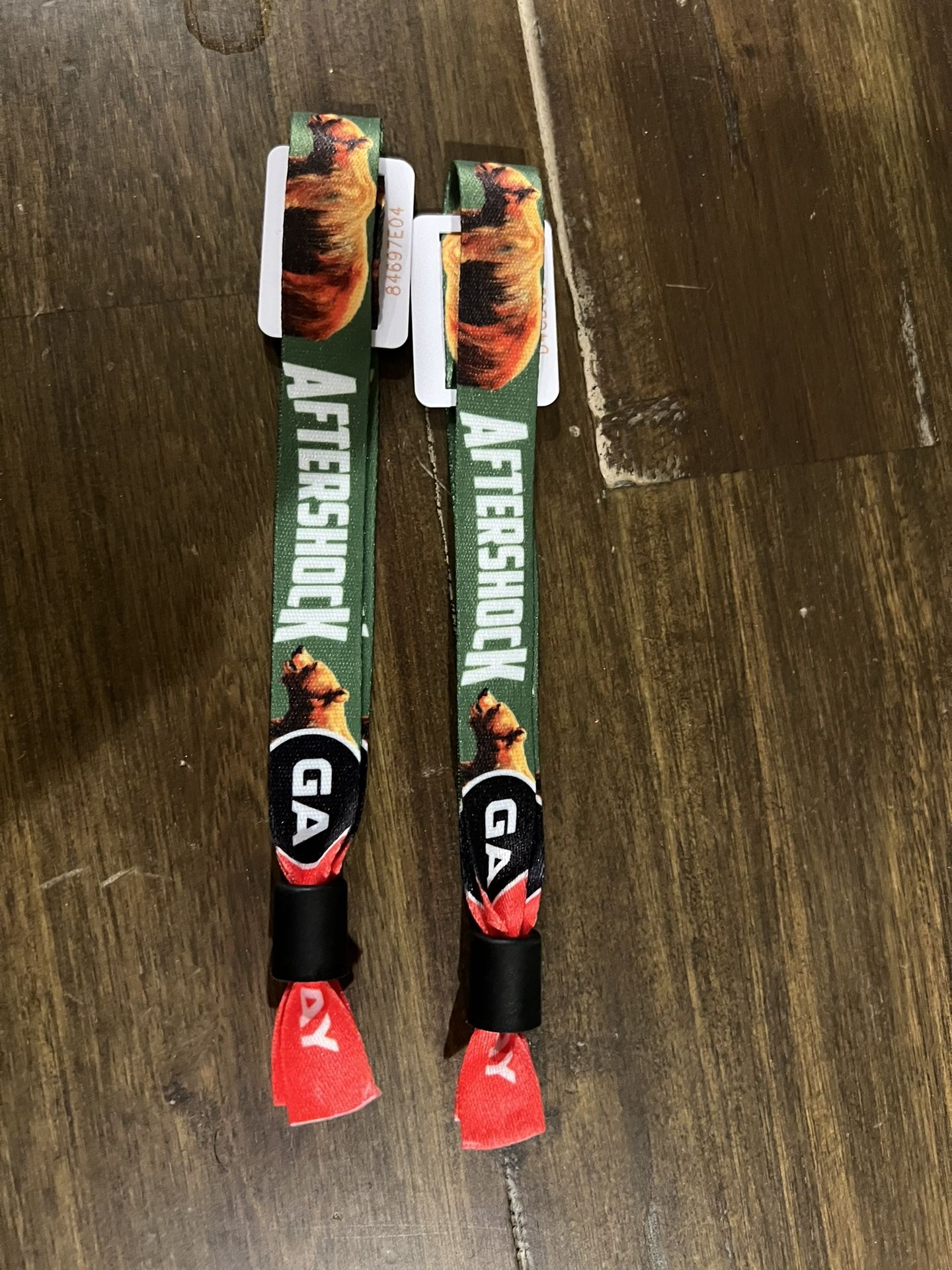2024 After Shock 4 Day General Admission Pass, Sold As Pair