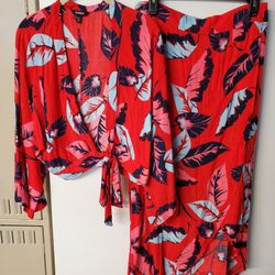 Express Summer 2 Pc Set. Size Med
