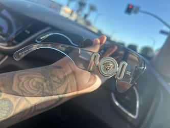 BLACK VERSACHE GLASSES