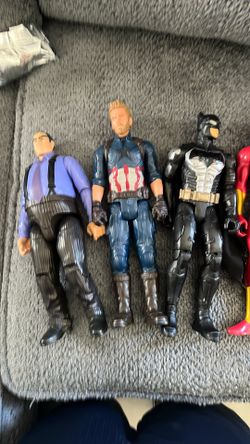 Marvel And Dc Action Figure Lot