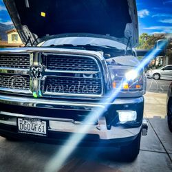 White 9005 HB3 LED Bulbs Headlight Conversion Kit High Beam Bright 