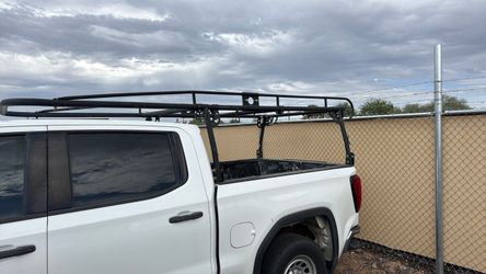 Black Steel Truck Bed Rack