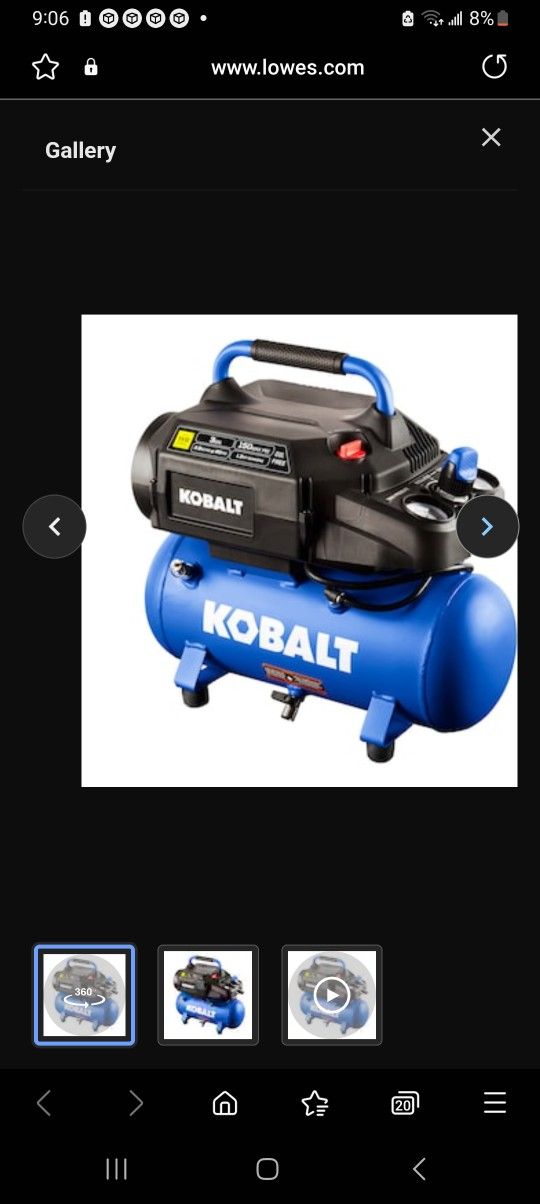 Kobalt 3 Gallon Air Compressor for Sale in Nashville, TN OfferUp