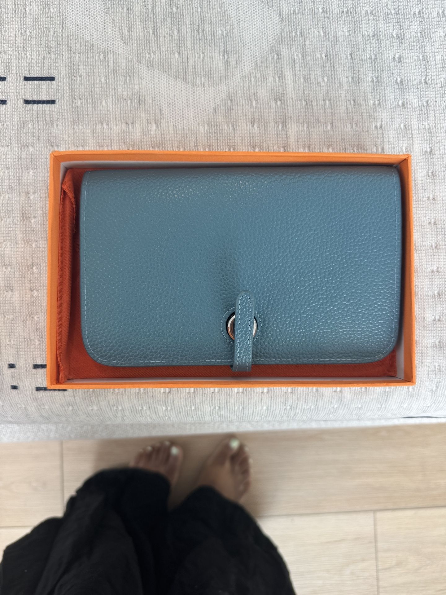 Leather Wallet No Brand New Real Leather