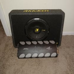 Car Speaker And 2000W Amp