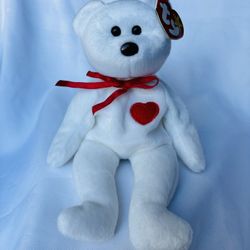 ⭐️RARE⭐️ Valentino TY Original Beanie Babies 1993/1994 Tag Error Brown Nose