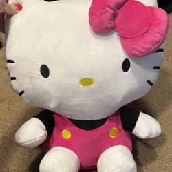 Hello Kitty stuffed Animal Backpack