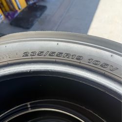 Tires 235/55R/19