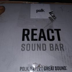 Polk React sound Bar Brand new