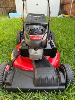 Troy-Bilt TB240 160-cc 21-in Gas Self-propelled Lawn Mower with Honda Engine